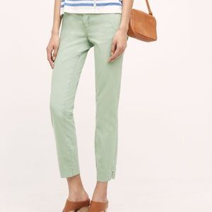 Anthropologie Pilcro stet cropped chinos